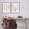 Stupell Industries Soft Fresh Pastel Sprigs 2pc Framed Giclee Set Design by Sally Swatland